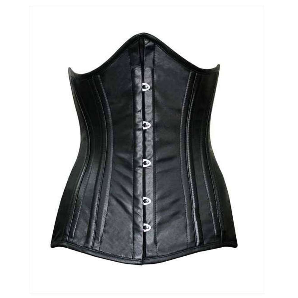 Authentic Double Row Bespoke Steel Boned underbust Corset Luxury Waist Training Tight Lacing Corset Gothic 2020